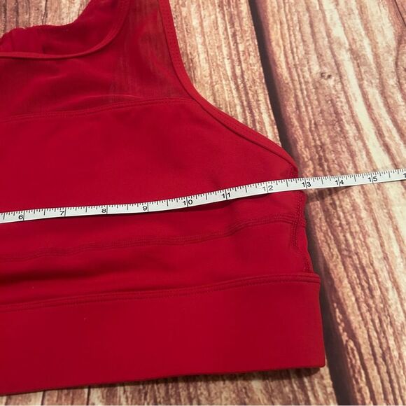 Women’s Zyia Active Sports Bra Red Size S - Picture 3 of 4
